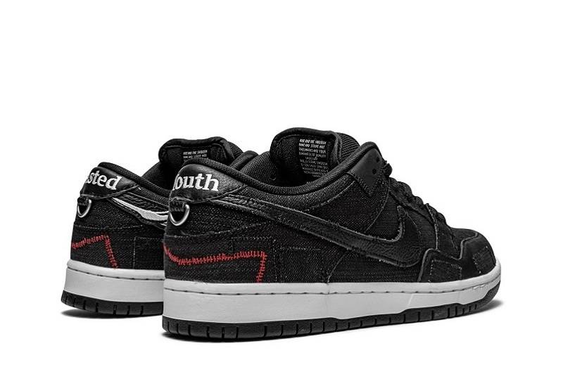 Wasted Youth X Sb Dunk Low &Quot;Black&Quot;