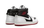 Wmns Air Jordan 1 Mid SE Utility "White Black Gym Red"