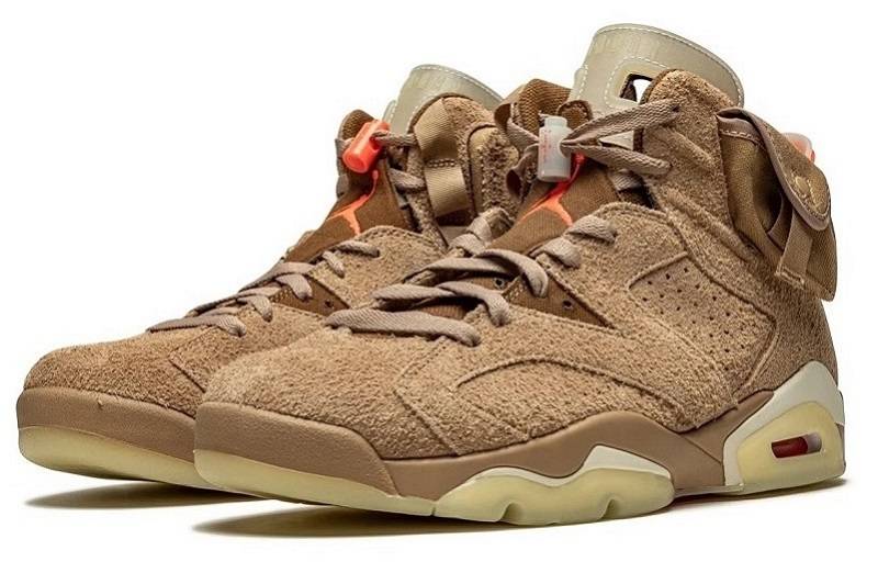 Travis Scott X Air Jordan 6 “British Khaki”