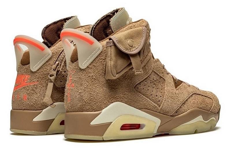 Travis Scott X Air Jordan 6 “British Khaki”