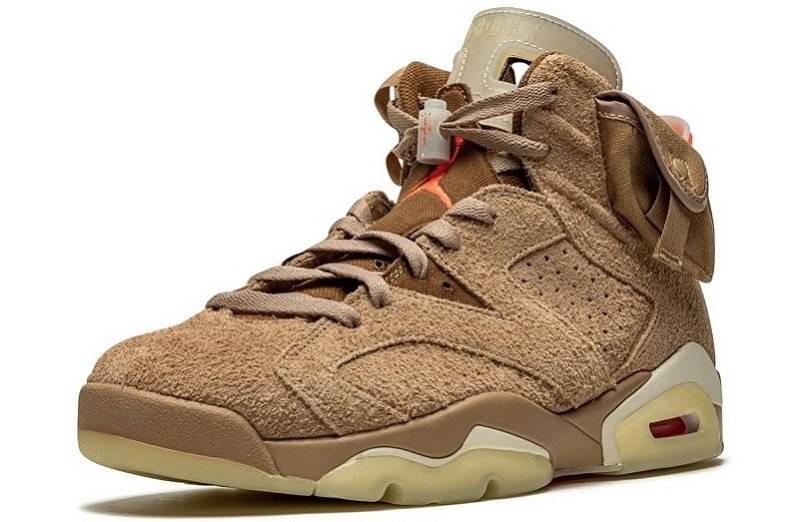 Travis Scott X Air Jordan 6 “British Khaki”