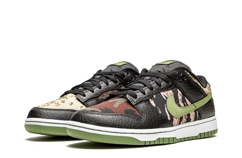 Dunk Low Se &Quot;Black Multi-Camo&Quot;