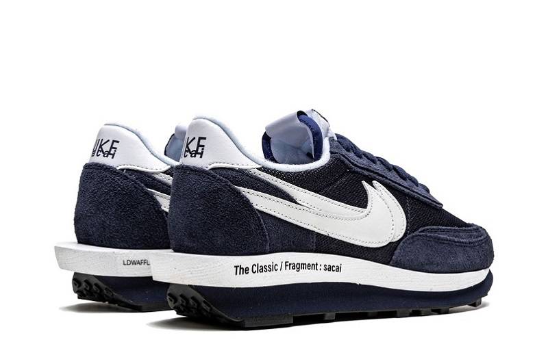 Fragment X Sacai X Nike Ldwaffle “Blue Void”