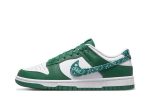 Dunk Low “Green Paisley”