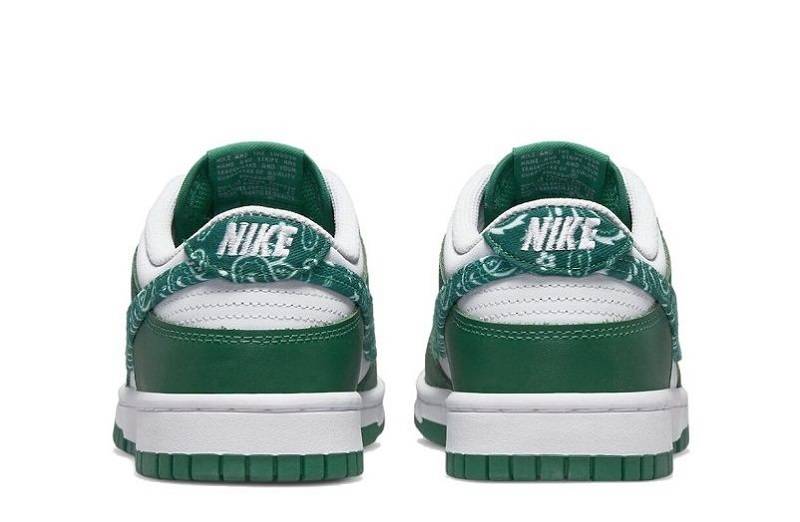 Dunk Low “Green Paisley”