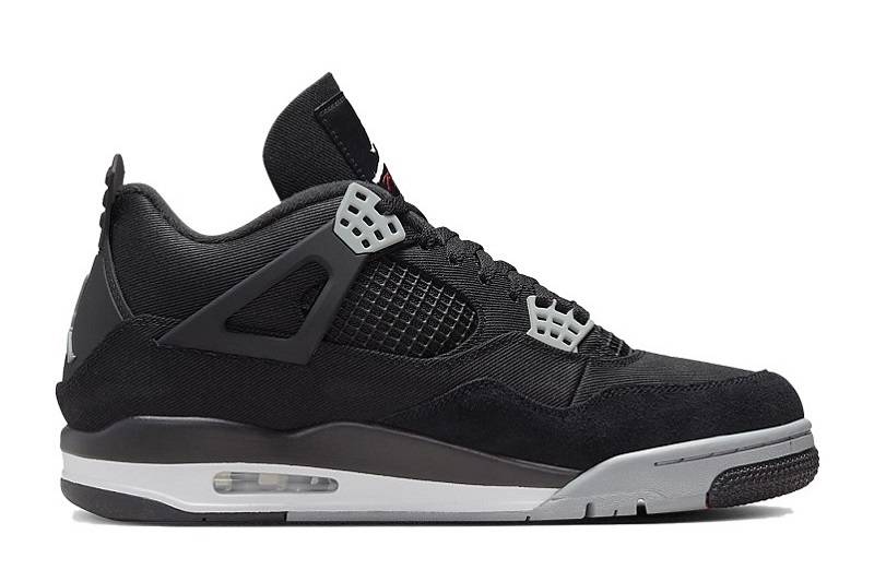 Air Jordan 4 Retro Se “Black Canvas”