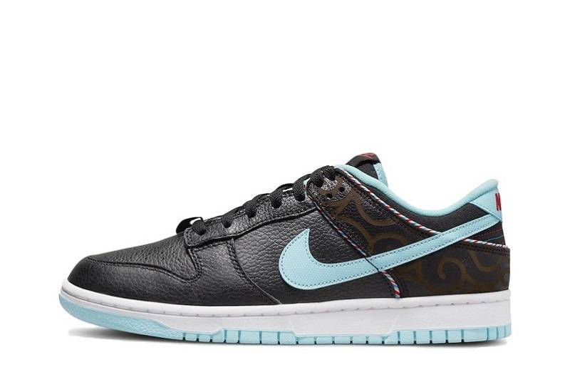 SB Dunk Low “Barber Shop Black”