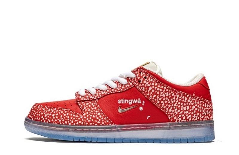 Stingwater x Nike SB Dunk Low “Magic Mushroom”