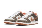 Crushed D.C. x SB Dunk Low "Orange-Brown"