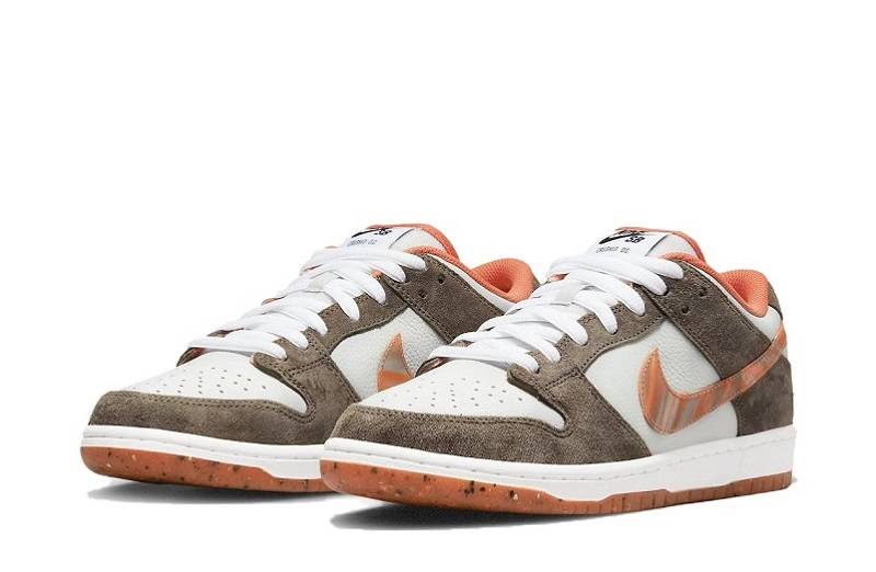 Crushed D.c. X Sb Dunk Low &Quot;Orange-Brown&Quot;