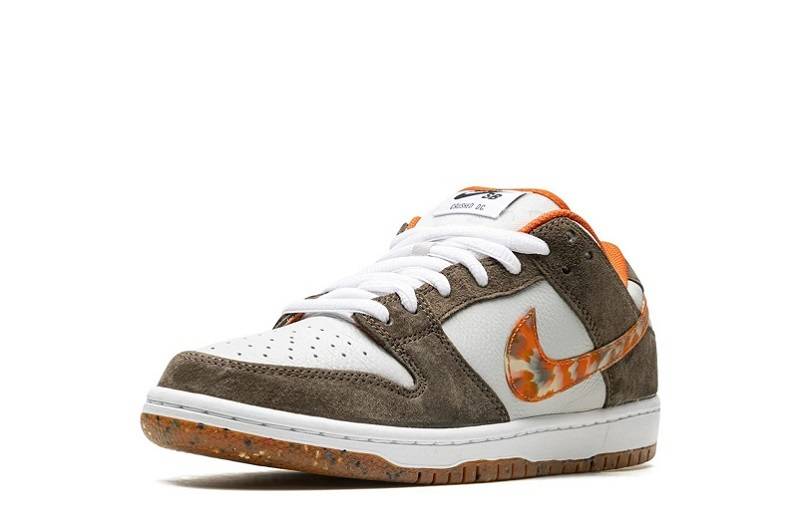 Crushed D.c. X Sb Dunk Low &Quot;Orange-Brown&Quot;