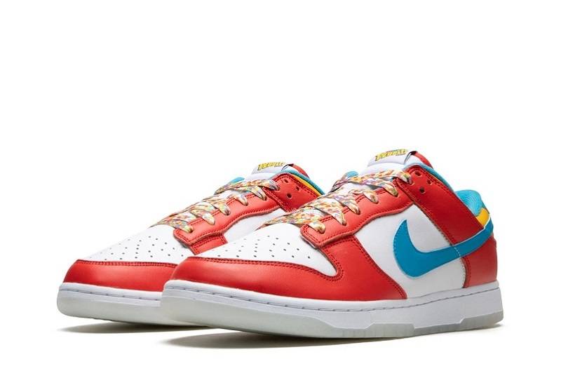 Lebron James X Nike Dunk Low “Fruity Pebbles”