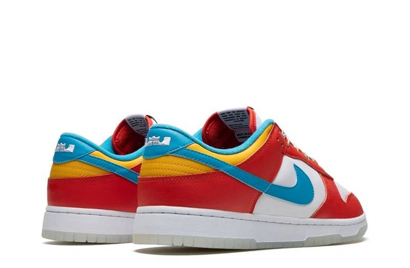 Lebron James X Nike Dunk Low “Fruity Pebbles”