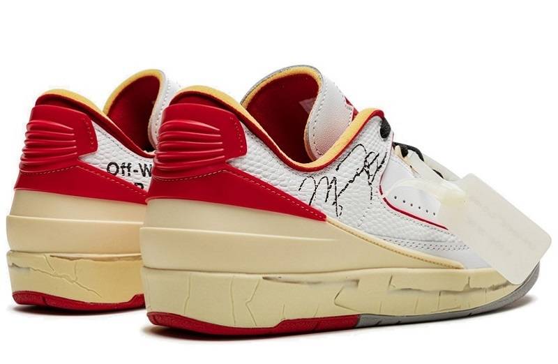 Off-White X Air Jordan 2 Low “White Red”