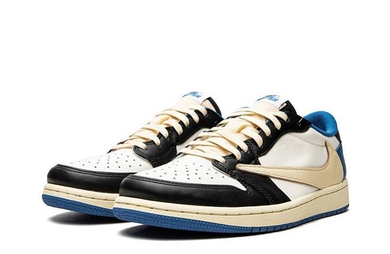 Travis Scott X Fragment X Air Jordan 1 Low Og &Quot;White&Quot;