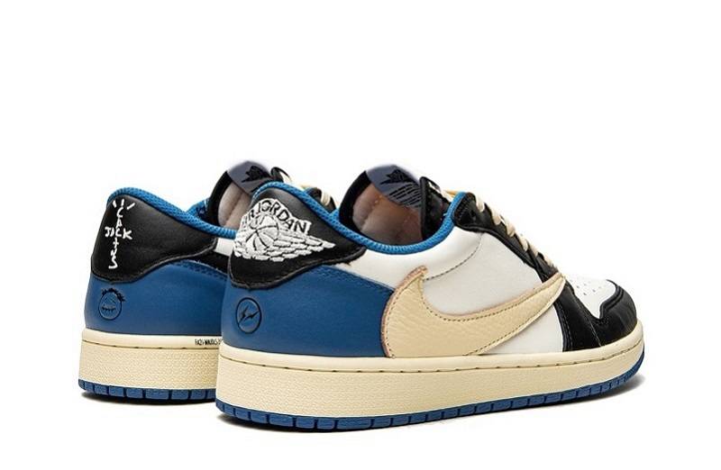 Travis Scott X Fragment X Air Jordan 1 Low Og &Quot;White&Quot;