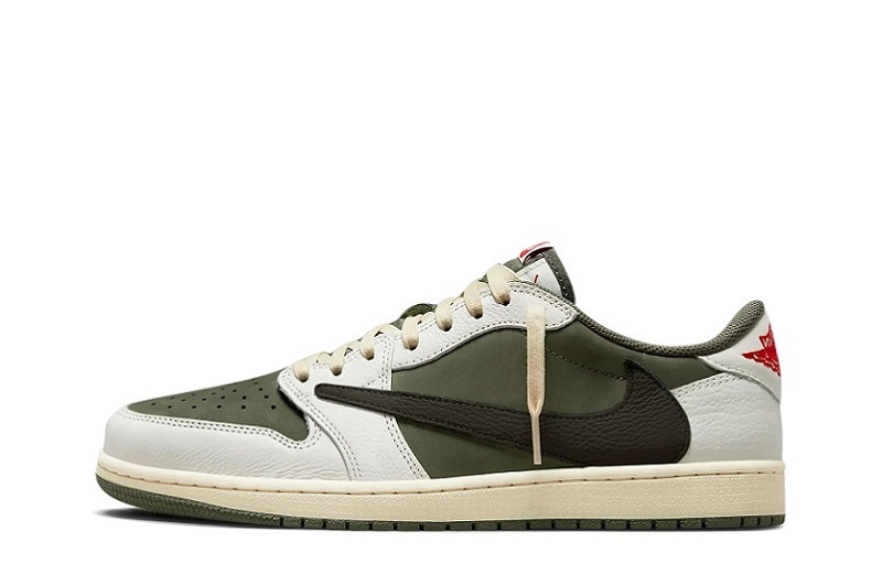 Travis Scott x Air Jordan 1 Low OG SP "Medium Olive"