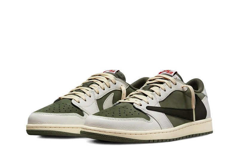 Travis Scott X Air Jordan 1 Low Og Sp &Quot;Medium Olive&Quot;