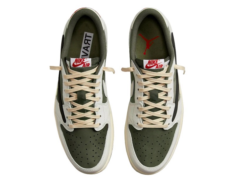 Travis Scott X Air Jordan 1 Low Og Sp &Quot;Medium Olive&Quot;