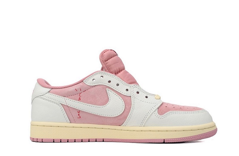 Travis Scott X Air Jordan 1 Low Og &Quot;Shy Pink&Quot;