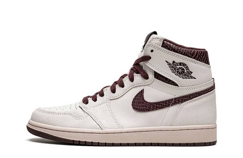 A Ma Maniere x Jordan 1 High "Burgundy Crush"