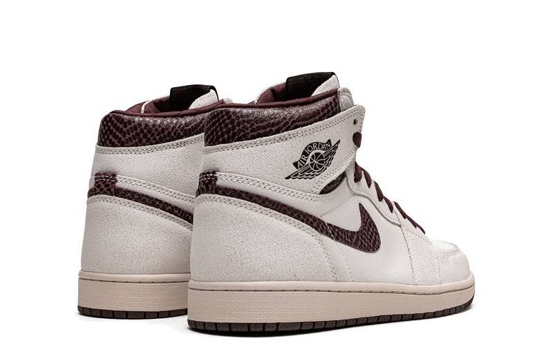 A Ma Maniere X Jordan 1 High &Quot;Burgundy Crush&Quot;