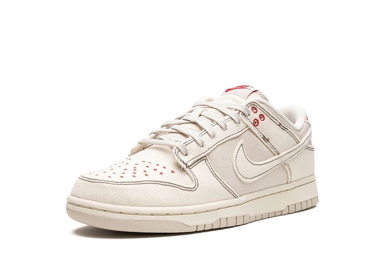 Dunk Low Se &Quot;Sashiko - Light Orewood Brown&Quot;