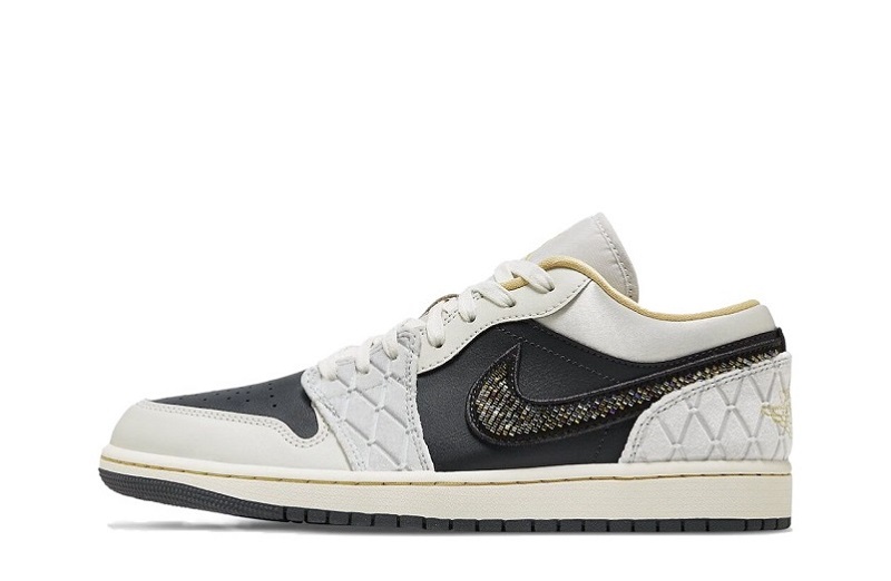 Air Jordan 1 Low SE "Beaded Swoosh"