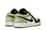 Wmns Air Jordan 1 Low SE "Vivid Green Snakeskin"