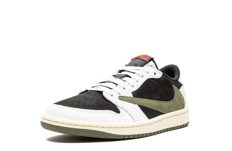 Travis Scott Jordan 1 “Olive” Low