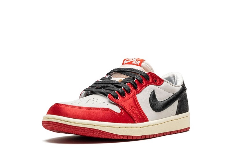 Trophy Room X Air Jordan 1 Retro Low Og Sp &Quot;Rookie Card - Away&Quot;