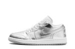 Wmns Air Jordan 1 Low SE "Metallic Silver"