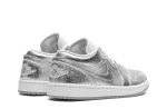 Wmns Air Jordan 1 Low SE "Metallic Silver"