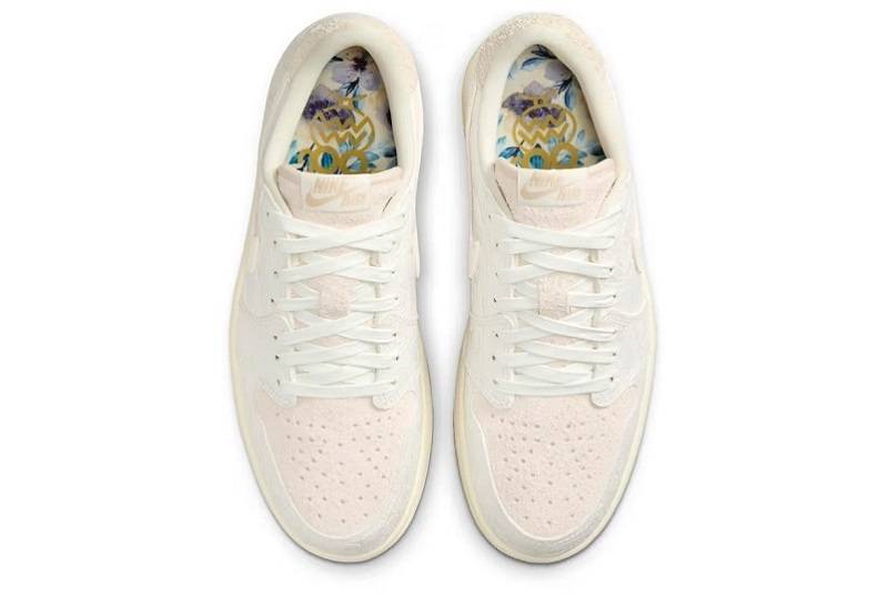 Chris Paul X Air Jordan 1 Retro Low Og &Quot;Give Them Flowers&Quot;