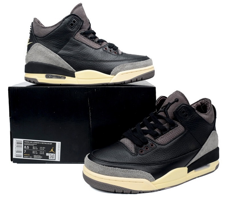 A Ma Maniére X Wmns Air Jordan 3 Retro &Quot;Black Violet Ore&Quot;