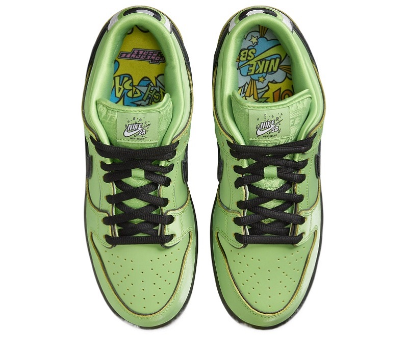 The Powerpuff Girls X Dunk Low Pro Sb Qs &Quot;Buttercup&Quot;