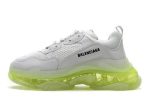 Balenciaga Triple S Clear Sole "White Green"