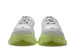 Balenciaga Triple S Clear Sole "White Green"