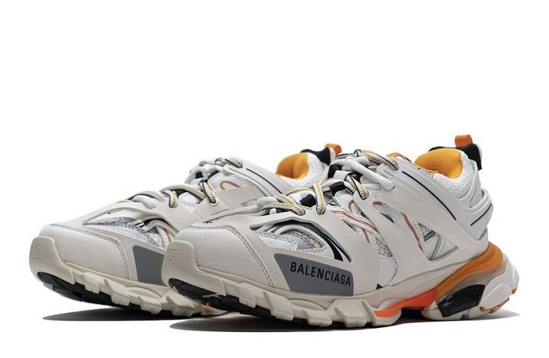 Balenciaga Tess S. Led &Quot;White Orange&Quot;