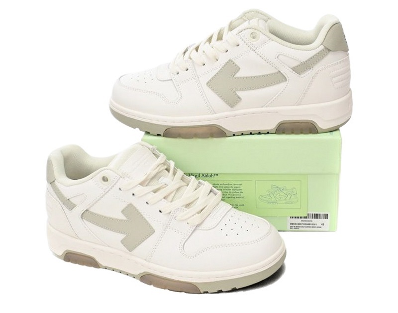 Off-White Out Of Office Ooo Low Tops &Quot;White Beige&Quot;