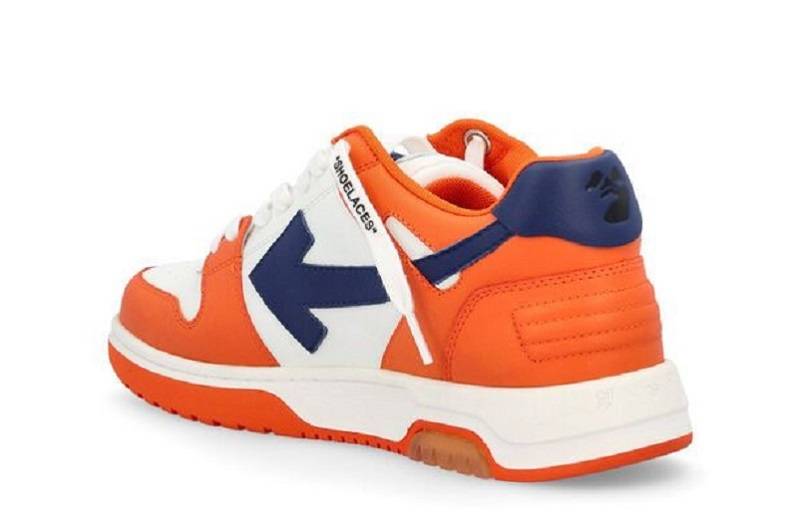 Off-White Out Of Office Ooo Low Tops &Quot;Orange Blue&Quot;