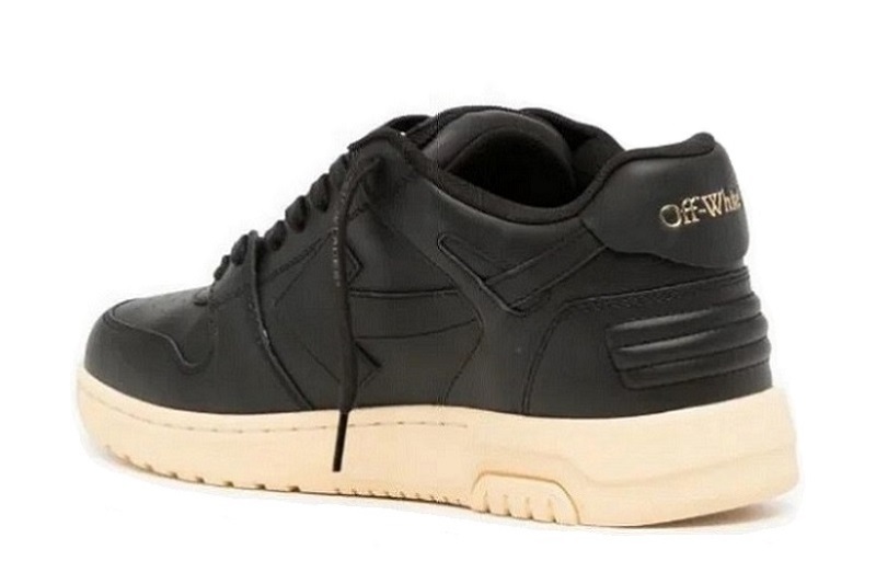 Off-White Out Of Office Ooo Low Tops &Quot;Black Gum&Quot;