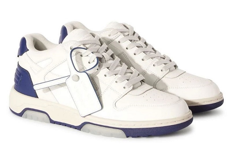 Off-White Out Of Office Ooo Low Tops &Quot;White Blue&Quot;