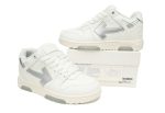 Off-White Out Of Office OOO Low Tops "White Silver"