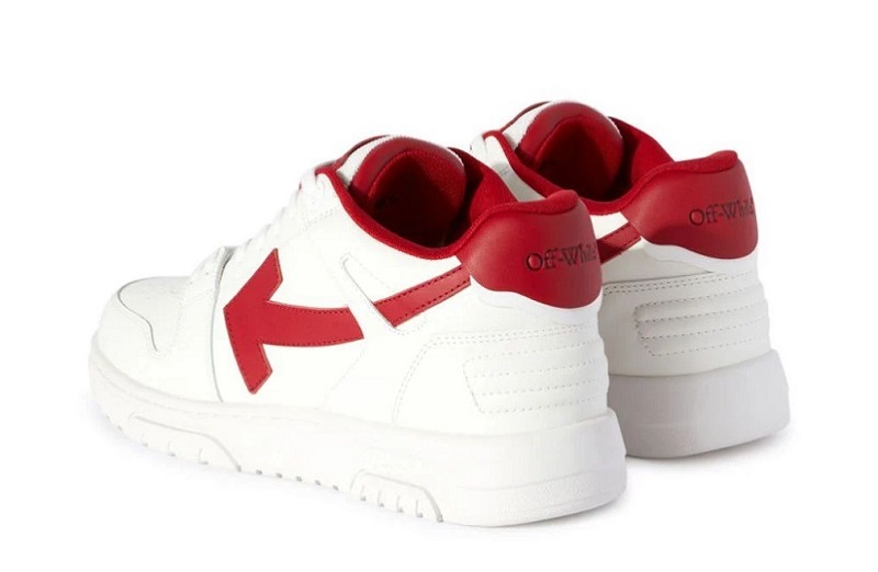 Off-White Out Of Office Ooo Low Tops &Quot;2024 Lunar New Year Red White&Quot;