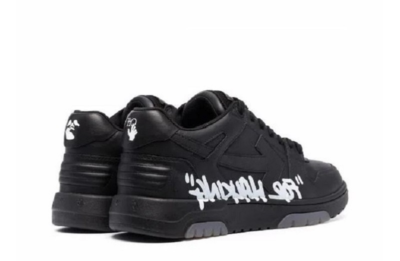 Off-White Ooo Low Tops For Walking &Quot;Black White&Quot;