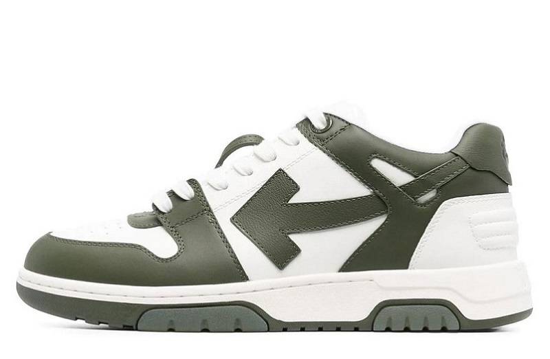 Off-White Out Of Office Ooo Low Tops &Quot;Khaki White&Quot;