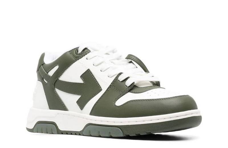 Off-White Out Of Office Ooo Low Tops &Quot;Khaki White&Quot;