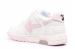 Off-White Out of Office OOO Low Tops "White Pink" WMNS