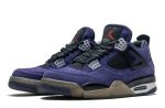 Travis Scott x Air Jordan 4 Retro "Purple Suede - Black Midsole"